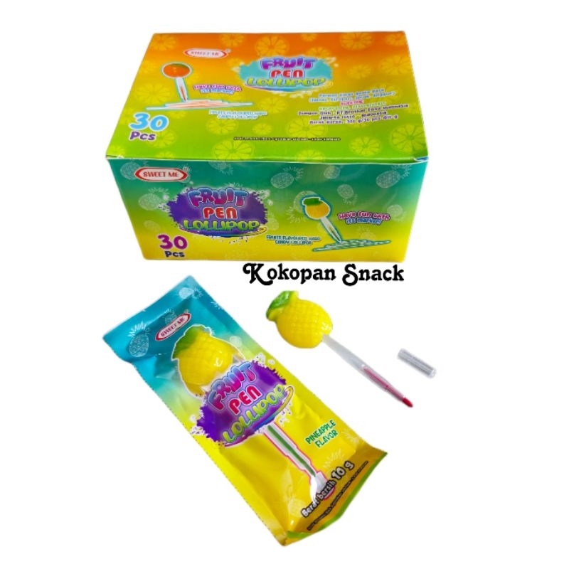 

SWEET ME FRUIT PEN LOLIPOP BOX ISI 30