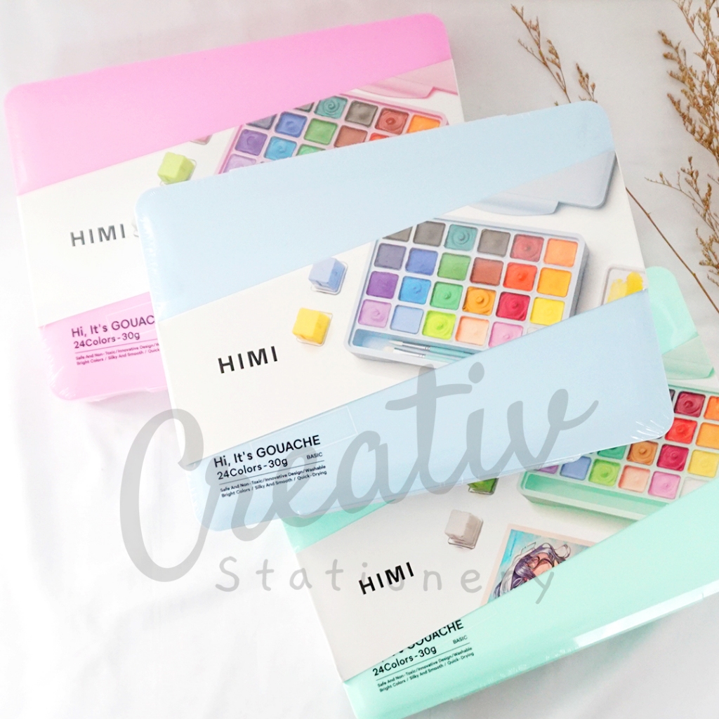 

Himi Gouache Color 24 Color X 30 Ml With Case