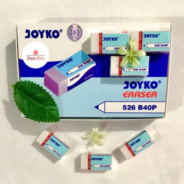 

Eraser / Penghapus JOYKO 526 B40P White ⚪️ Per Pcs