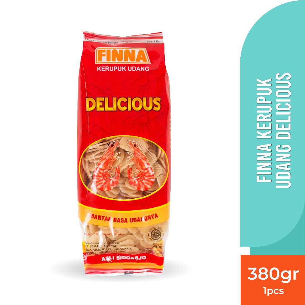 Finna Delicious Kerupuk Udang 380gr