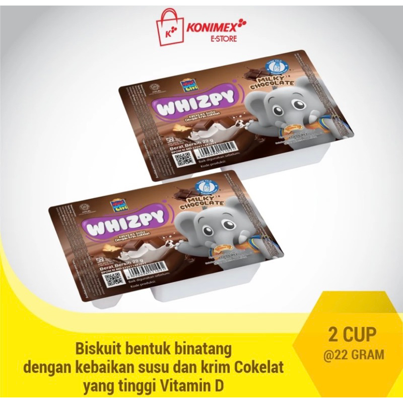 

WHIZPY BISKUIT DAN KRIM COKLAT TINGGI VIT D