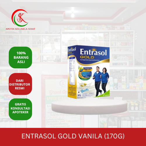 

ENTRASOL GOLD VANILA (170G)