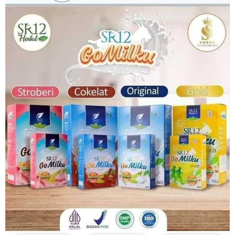 

GOMIlKU SR12 SUSU KAMBING ASLI