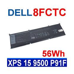 Baterai Dell Xps 15 9500 9510 G15 5515 Alnware M17 R3 M15 R3 8FCTC