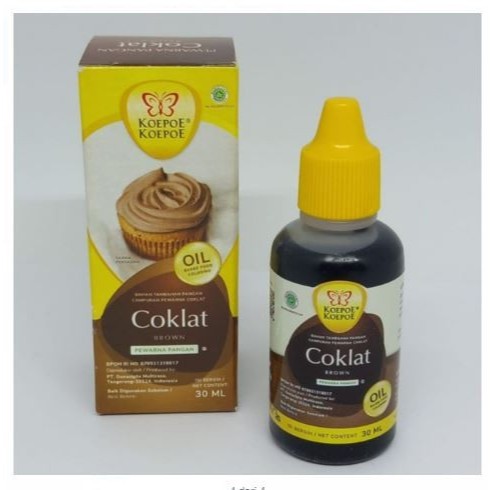 

Pewarna Koepoe Koepoe OIL BASED 30ML - Cokelat