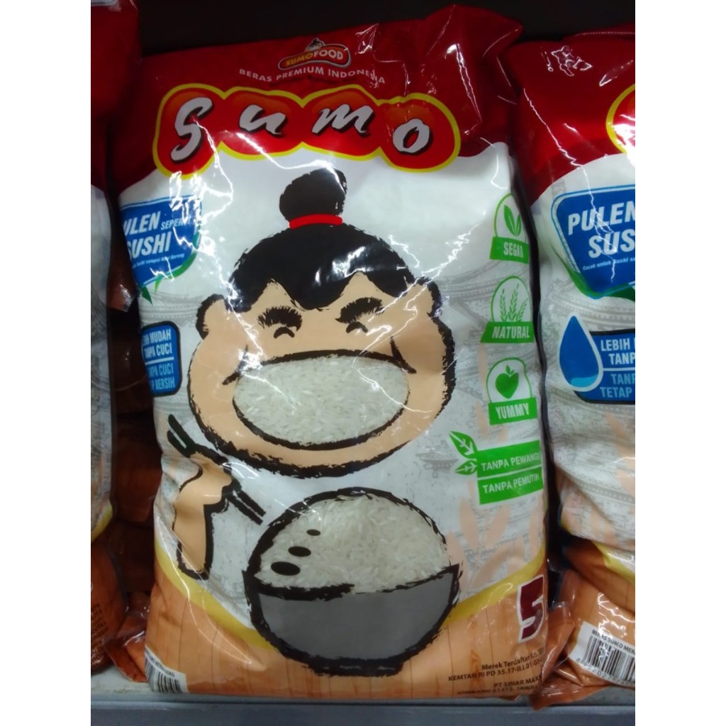 

Beras Sumo Premium Kemasan 5kg