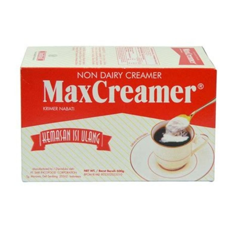 

MAXCREMER NON DAIRY CREMER KARTONAN 500gr