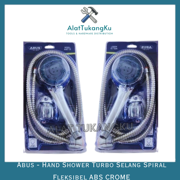 Abus Hand Shower Premium Fleksibel Spiral Mode Turbo