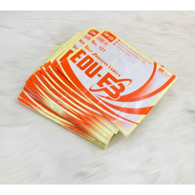 

LABEL NAMA EDU-B NO 121 (1 PACK)