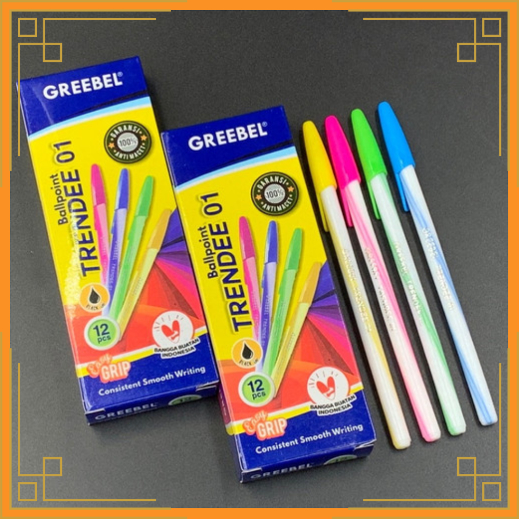 

GREEBEL Pena ballpoint trendee 01 semi gel (12 pcs)