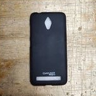 SOFT CASE ASUS ZENFONE GO 5in / Z00VD / ZC500TG KARET HITAM SILIKON DAN ANTIGORES