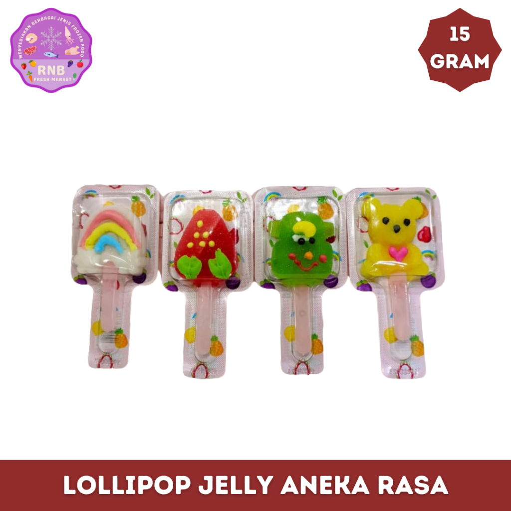 

Lollipop Jelly Aneka Rasa Netto 18 Gram