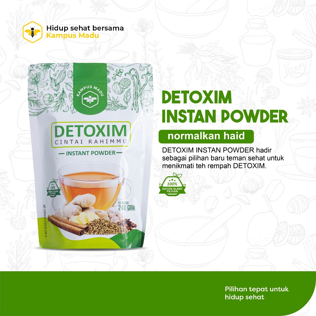

INSTAN POWDER DETOXIM/DETOX RAHIM POWDER/BUBUK