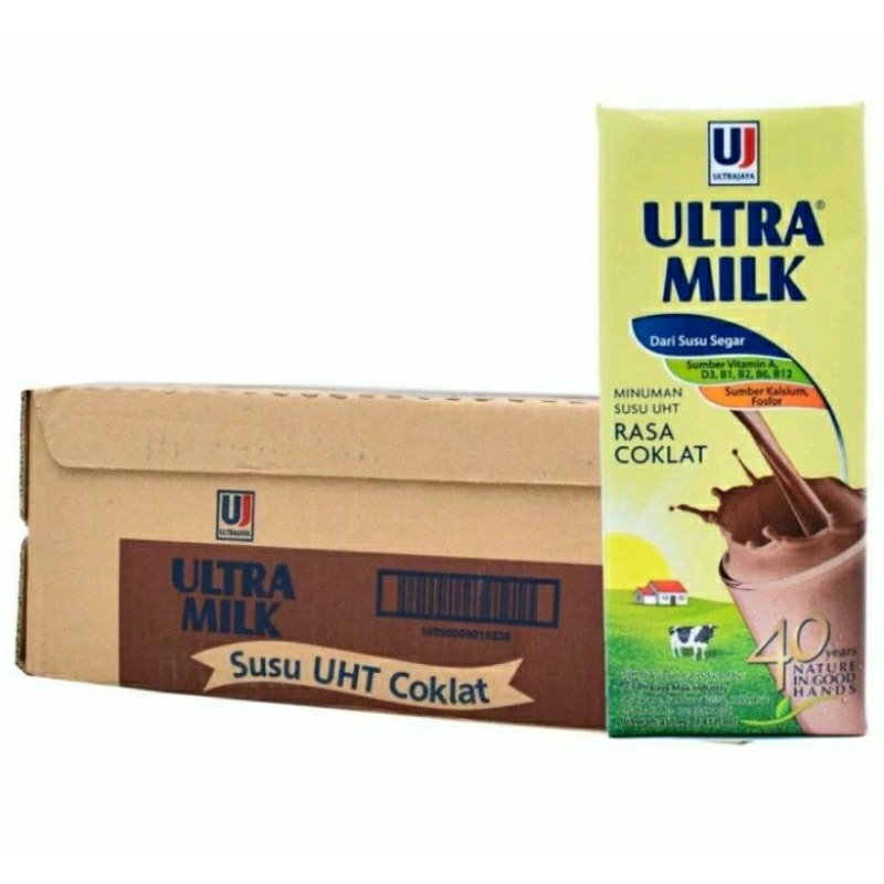 

Susu Ultra UHT Coklat 200ml, Ultra Mimi Coklat 125ml, Ultra Strawberry 125ml