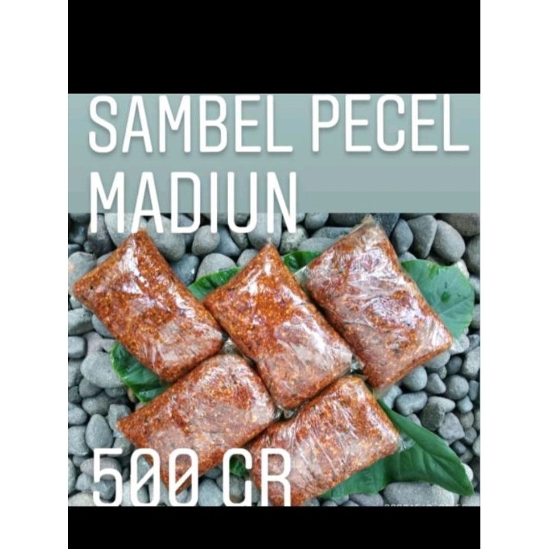 

sambel pecel madiun/sambel pecel mama/enak/gurih