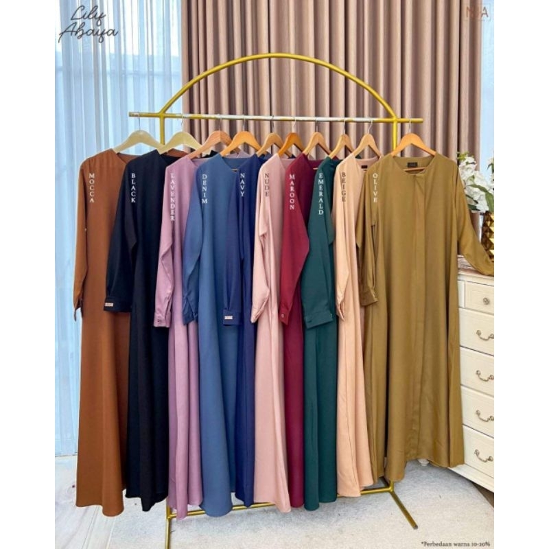 Lily Abaya by NJA DAILY