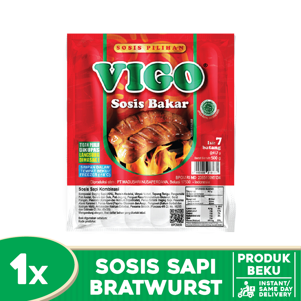 

VIGO Sosis Sapi Bakar 7pcs