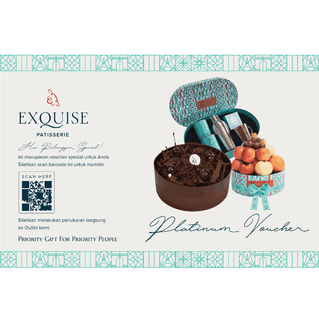 Voucher - Exquise Patisserie