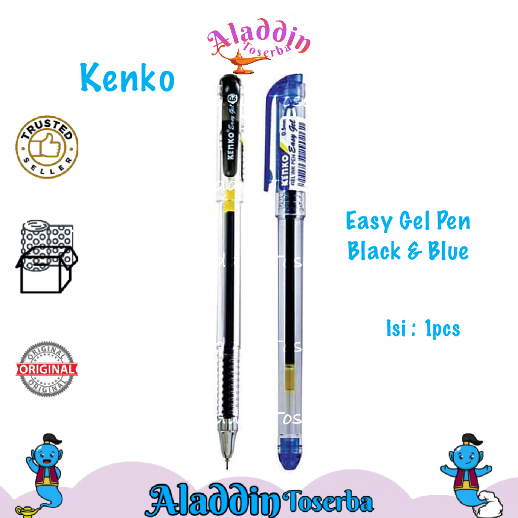 

KENKO EASY GEL PEN / BOLPOIN TINTA GEL / PULPEN ISI GEL 0.5MM
