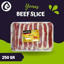 

Arka Frozen ] Yomas Beef Slice 250gr