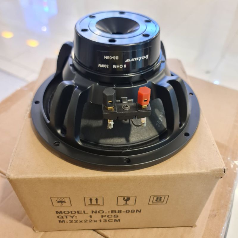 SPEAKER KOMPONEN BETAVO B8-08N 8 INCH PROFESSIONAL AUDIO PRO.
