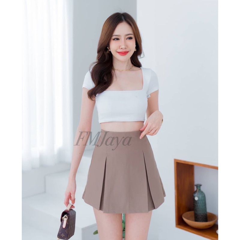 0800-014  CELANA ROK PENDEK TON BEWRY BKK || ROK CELANA  BKK IMPORT WANITA || CELANA ROK PENDEK BKK 