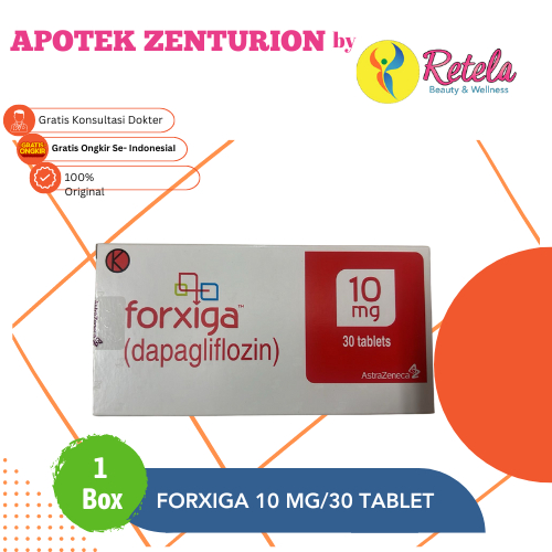 FORXIGA 10 MG 1 BOX