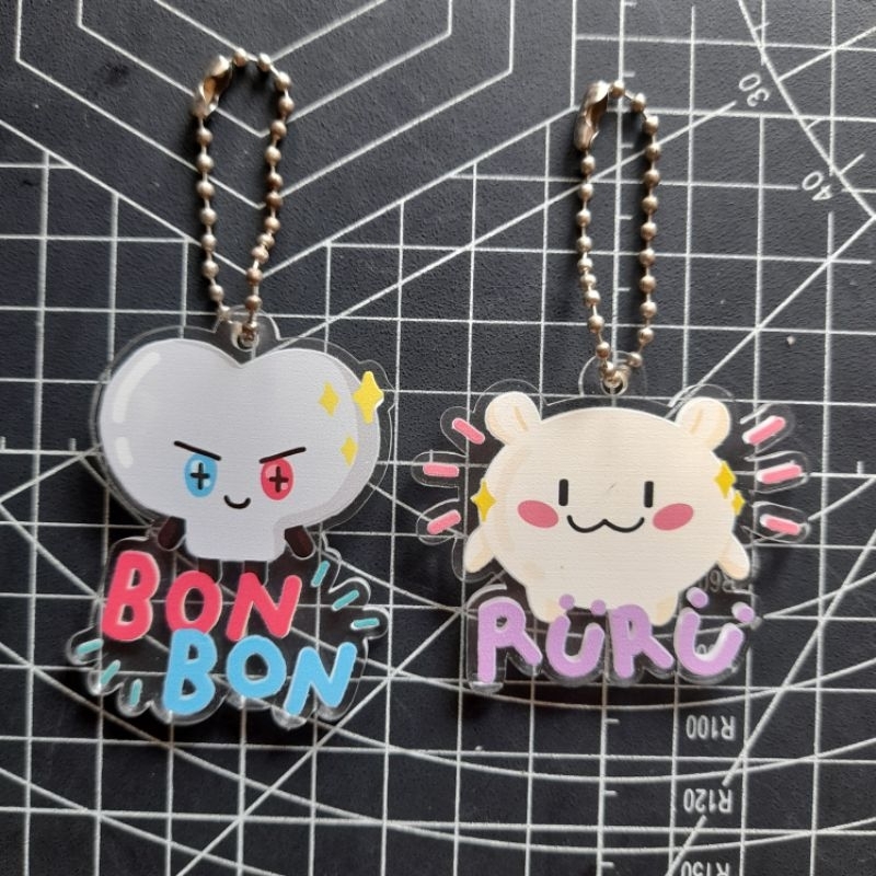 keychain truz bonbon ruru
