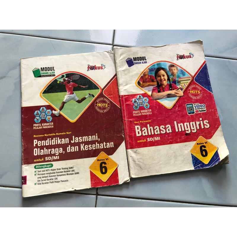 PRELOVED LKS FOKUS PJOK LKS FOKUS BAHASA INGGRIS KELAS 6 LKS FOKUS PENJASORKES