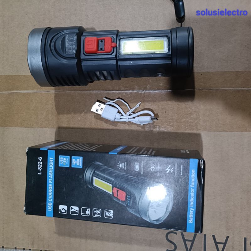 Senter Muxindo L 822-6 Senter Tangan