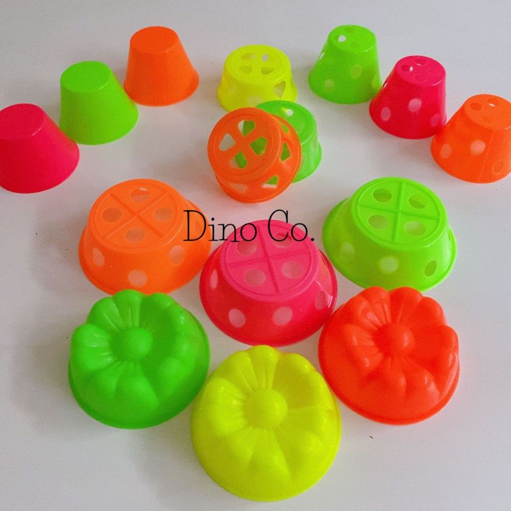 Cetakan Kue Kukus Plastik/Puding Kue/Bunga Mawar/cetakan kue/cetakan kue bolu/Cetakan Agar Jelly.
