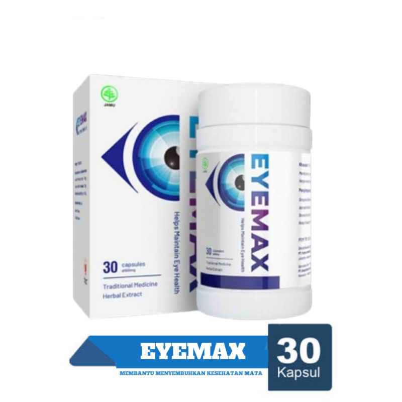 EYEMAX ORIGINAL ASLI OBAT MATA MINUS RABUN SILINDER KATARAK GLUKOMA KESEHATAN MATA 100% HERBAL BPOM 