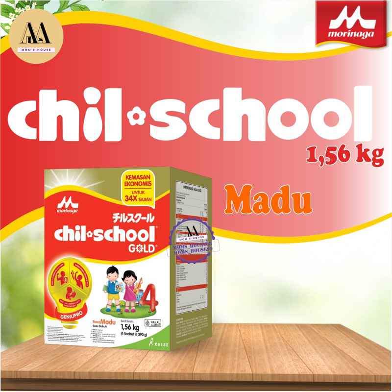 

Morinaga Chil School Gold 4 @1,56 KG MADU / VANILLA Susu Formula Pertumbuhan Anak Usia 3-12 Tahun ( BOX)