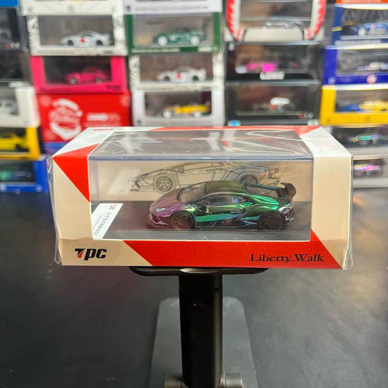 TPC Lamborghini Huracan LBWK Chrome Chameleon Liberty walk