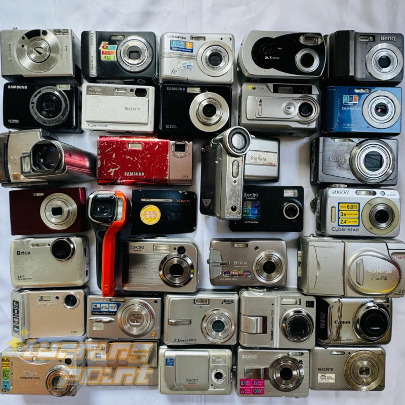 “BARANG READY SEMUA TINGGAL ORDER” Kamera Digicam Digital MATI Pajangan Properti Mulus Display Jadul