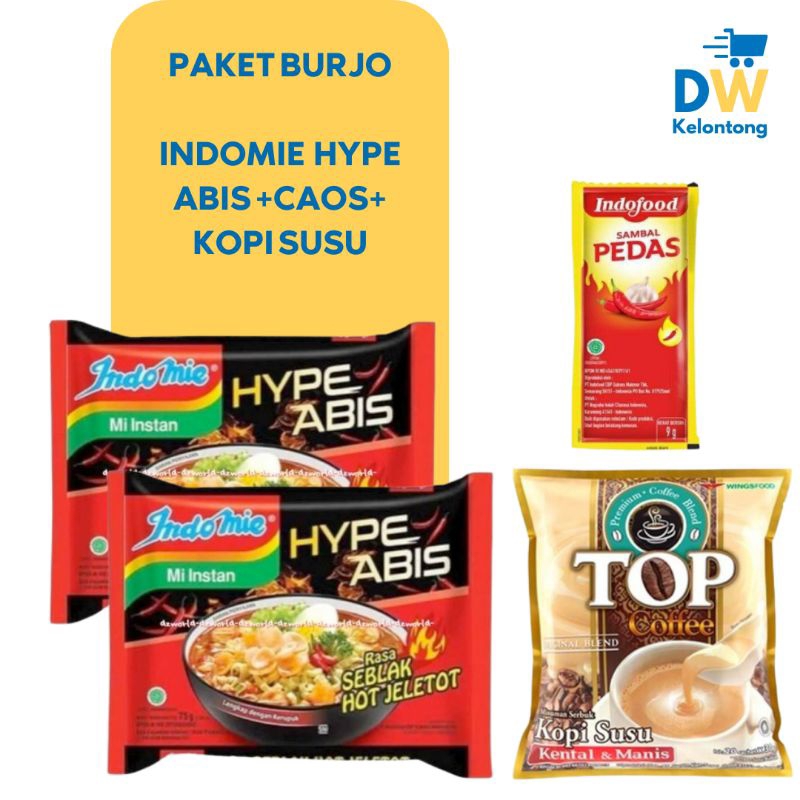 Indomie l Paket hemat / mie instan/ kopi / DW Kelontong
