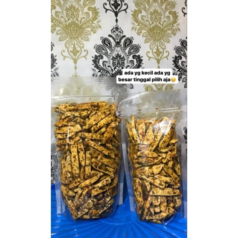 

Basreng pedas daun jeruk