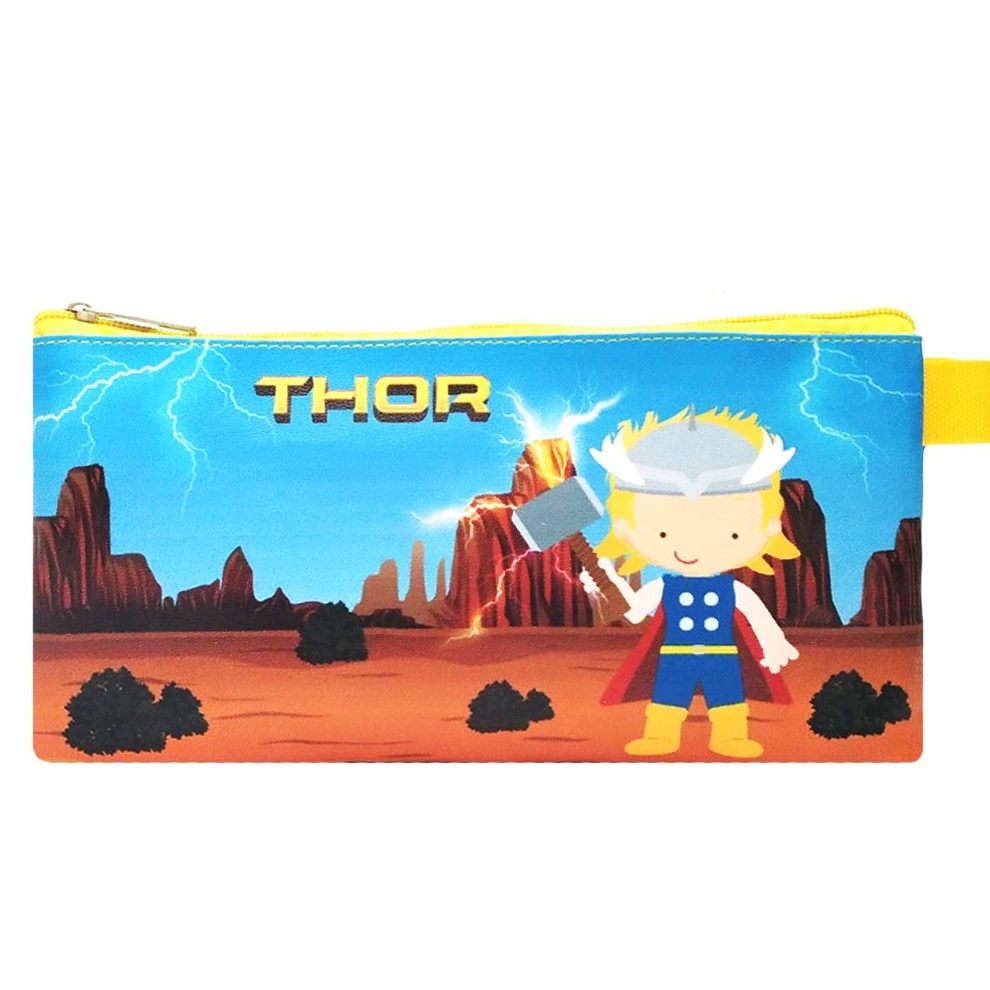 

BIG SALE FASION Mini Case THOR KUNING Stationary Organizer Pencil Case Tempat Pensil Travelling Organizer
