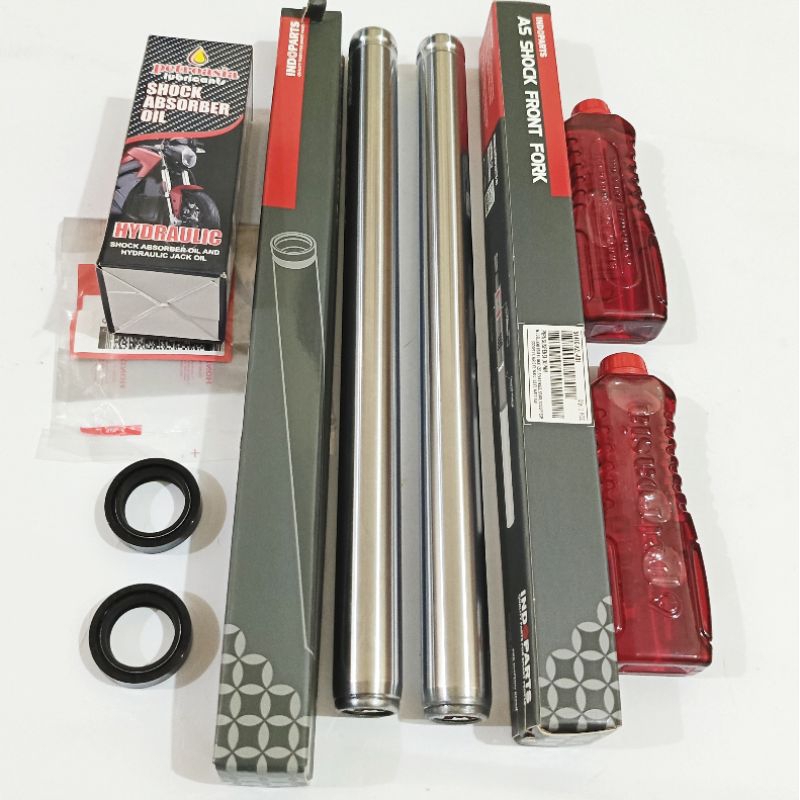 paket as shock depan indopart honda beat fi, scopy fi, beat pop, beat street, vario 125, vario 150 d