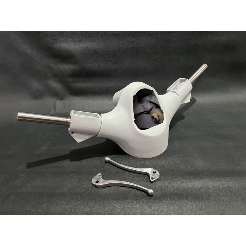 Stang bulat vespa new px clasik mk speedometer exclusive spartan ps standar detail original lokal gr