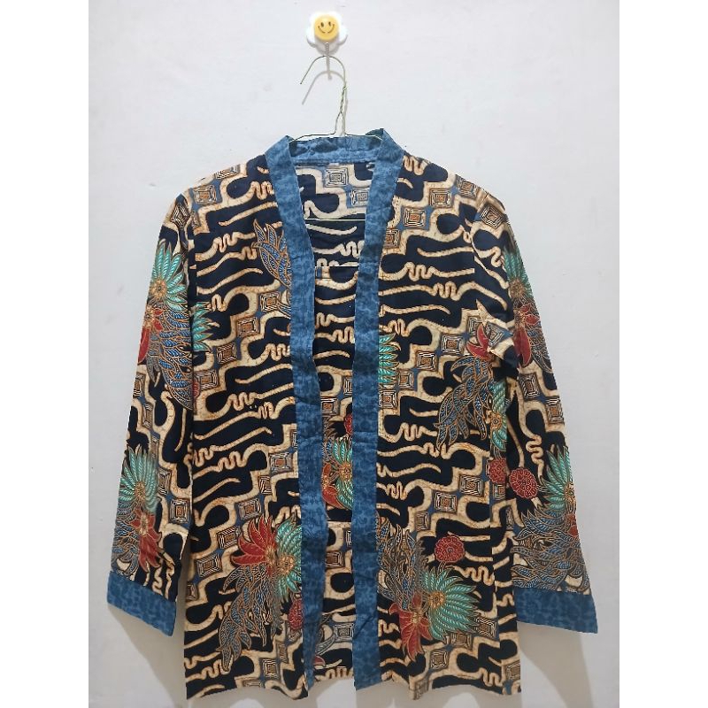 Batik Bunga Kuning Hitam