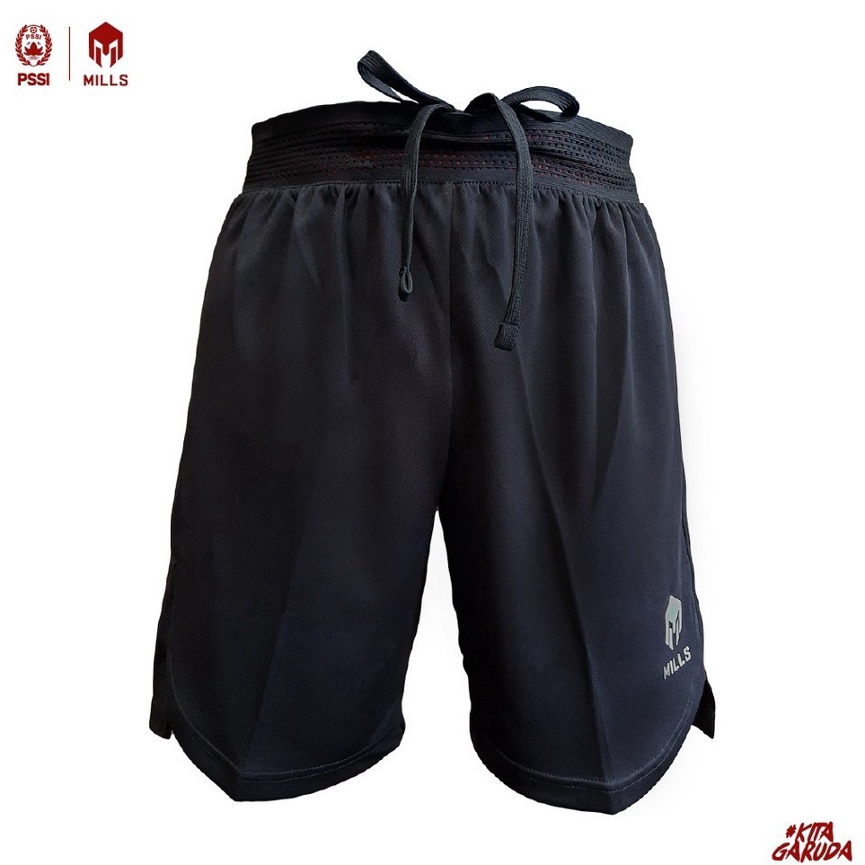 Paket Untung  MILLS Celana Timnas Indonesia Football Short Third Player Issue 3112INA Black
