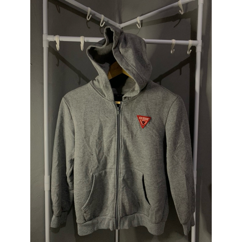 Hoodie Second Zipper Gues