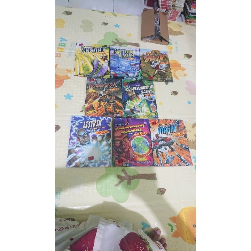 komik graphic science memahami fotosintesis bersama max axiom