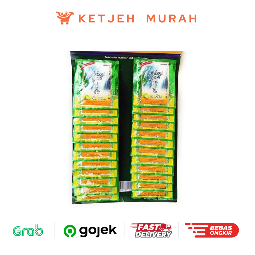 

Adem Sari Sparkling Ching Ku 1 Pak isi 24 Sachet