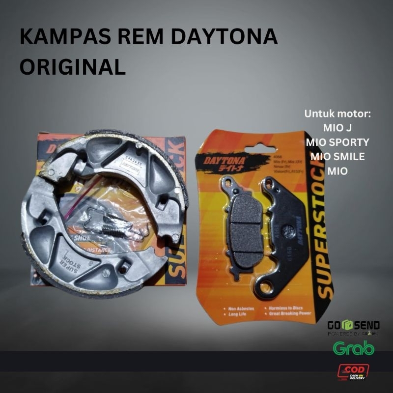 Kampas rem Daytona superstock motor mio J mio sporty mio Smile mio s