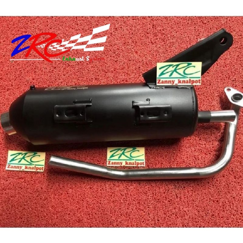 Knalpot Genio, Beat deluxe, Beat Street, Scoopy 2021+ By zrc zannyknalpot