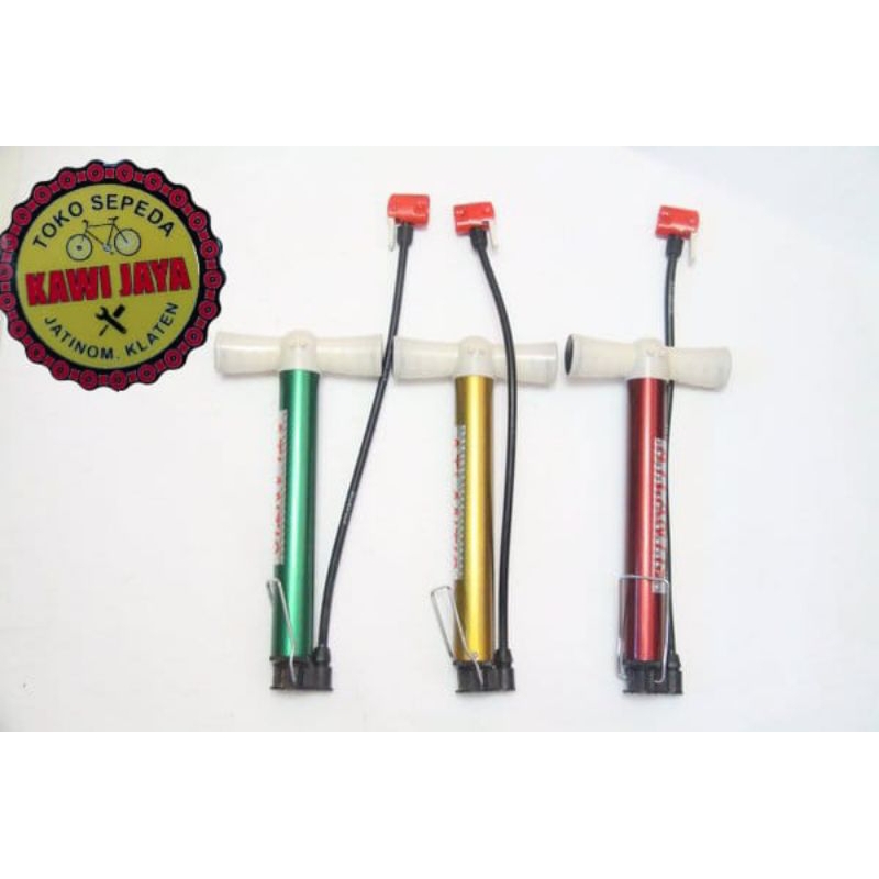 POMPA ANGIN MINI POMPA PENDEK POMPA BAN SEPEDA SEPEDA MOTOR BOLA DAN MAINAN ATLANTIS