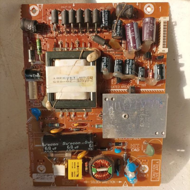 psu power supply tv POLYTRON PLD22D900 PLD-22D900 PLD 22D900