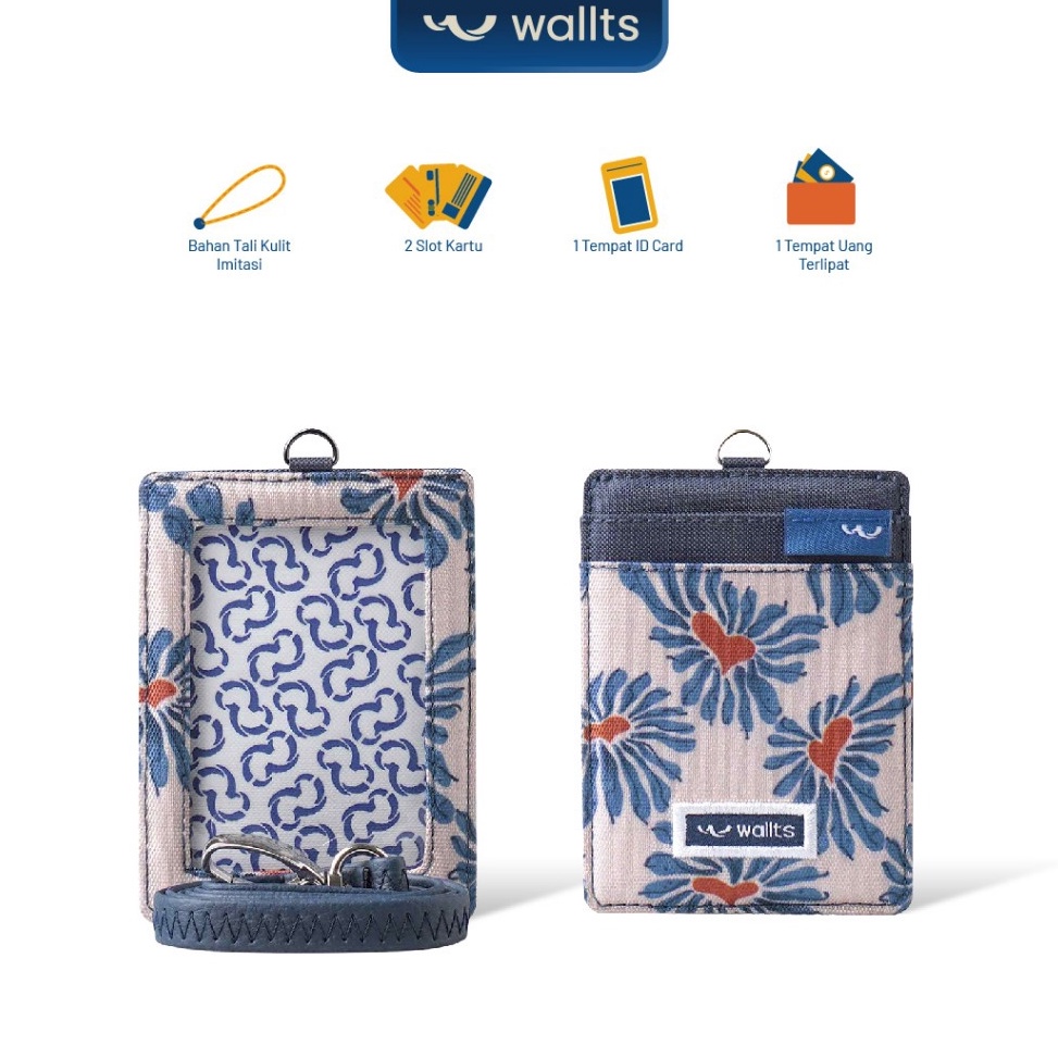 

KODE C76Y Wallts Aiken Motif Lanyard Name Tag Id Card
